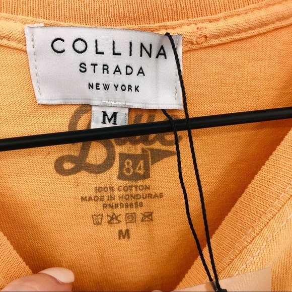 COLLINA STRADA Upcycled Hand Dyed Hand Embellished T-Shirt Dress Size Medium - Picture 8 of 16